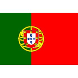 Meridian Zero Portugal Courtesy Flag - 30 x 45cm