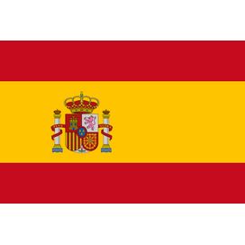 Meridian Zero Spain National Courtesy Flag - 30 x 45cm