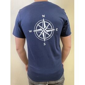 Mylor Chandlery T-Shirt - Back Compass