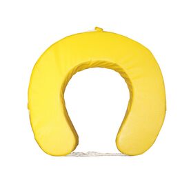Waveline Bright Yellow Horse Shoe Lifebuoy With Durable PVC Cover