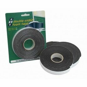 PSP Tapes Vinyl Foam: 12Mmx12Mmx6M-Black