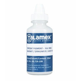 Talamex Topcoat Pigment - Grey White (20ml)
