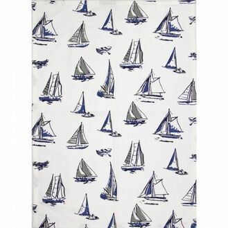 Nauticalia Boats Tea Towel, 71x51cm