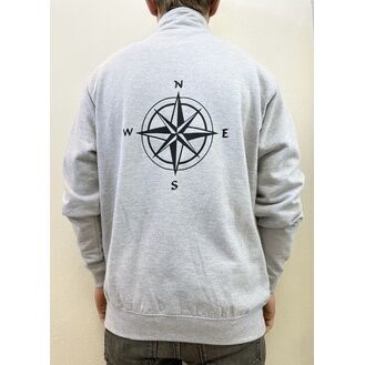 Mylor Chandlery Full Zip - Compass on Back