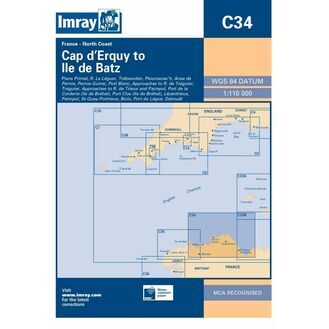 Imray C34 Cap D~Erquy to Ile De Batz