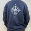 Mylor Chandlery Full Zip - Compass on Back additional 1
