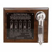 Weems & Plath Stormglass with Engraved Plate on Wood Display additional 1
