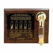 Weems & Plath Stormglass with Engraved Plate on Wood Display additional 2