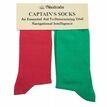Nauticalia Port & Starboard Sailing Socks - Red/Green additional 1