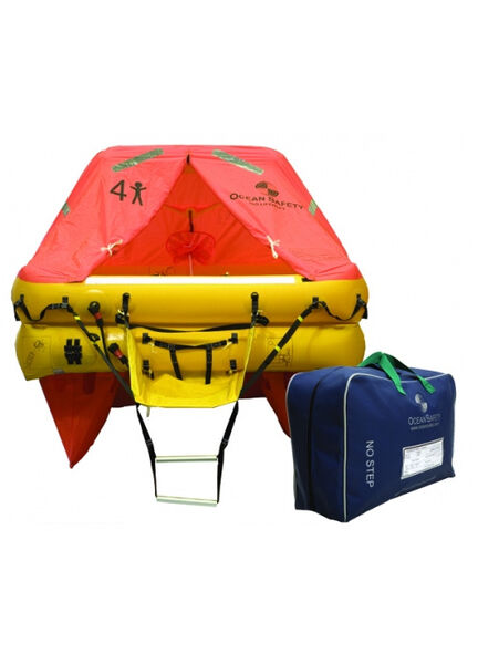 Ocean Safety ISO9650 4 Person Valise Liferaft