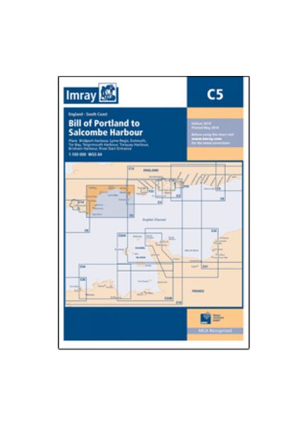 Imray C5 Bill of Portland to Salcombe Harbour