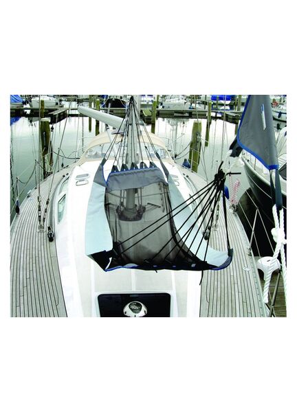Blue Performance Hammock with Forestay Suspension