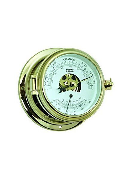 Weems & Plath Endurance II 115 Barometer and Thermometer (Brass)