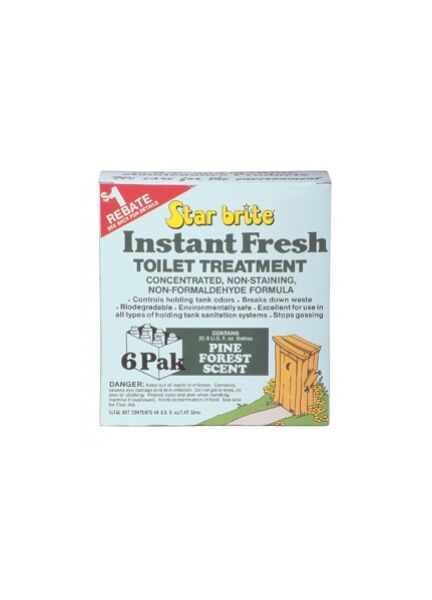 Instant Fresh Toilet Chemical 6 pack