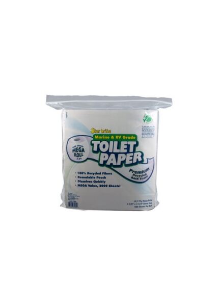 Toilet Tissue Marine/RV 2ply (500/s)4pk
