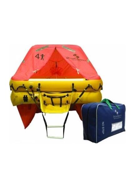 Ocean Safety ISO9650 4 Person Container Liferaft <24 Hr
