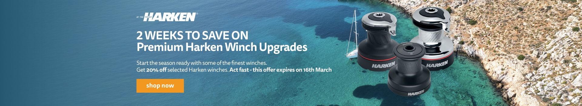 Save on Harken Winches