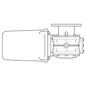 Lewmar V2 IP68 12V Motor Gearbox (Non FastFit)