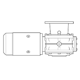 Lewmar V6 Hydraulic Motor Gearbox