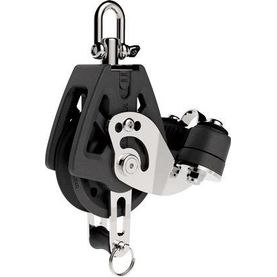 Lewmar 50mm Synchro Block Single, Becket &amp; Cleat