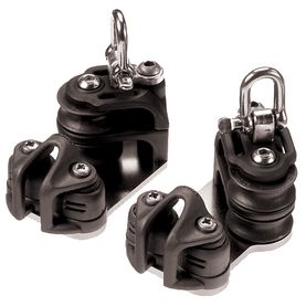 Lewmar Size 2 NTR Double Control Sheaves, Beckets &amp; Cleats Kit