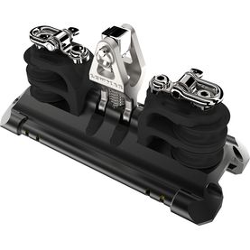 Lewmar Size 1 TB Car With Upstand, 2 Double CL Sheaves &amp; Becket