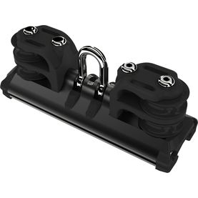 Lewmar NTR Sliding Rod Car with Shackle and Pair of Control Line Sheaves- Sz 2 Only