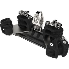 Lewmar Size 2 TB Car With Upstand, 2 Double CL Sheaves, Becket &amp; Cam (5:1)