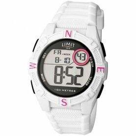 Limit Countdown Watch - White/Red