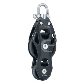 Harken 80mm Element Fiddle Swivel Block