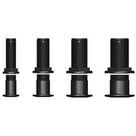 TruDesign Skin Fitting Long ¾ Inch - 140mm BSP Black