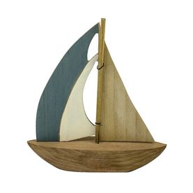 Nauticalia Wooden Sailboat Ornament