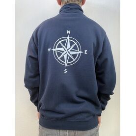 Mylor Chandlery Full Zip - Compass on Back