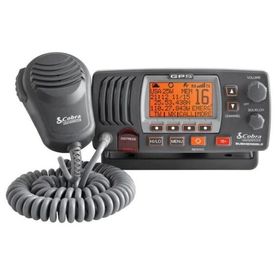 Cobra Grey F77 Fixed VHF Marine Radio with GPS