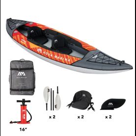 Aqua Marina Memba-390 2 Person Touring Kayak W/ Paddle Set