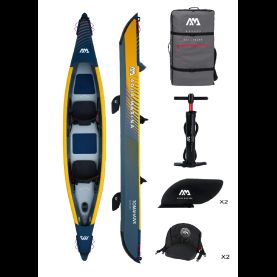 Aqua Marina Tomahawk AIR-K 440- High Pressure Speed Kayak- 2 Person