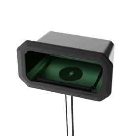 Aqua Amp Marine Grade Charging Waterproof Cubby with Integrated LED Status Light - 15W