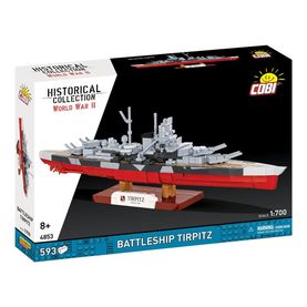Tirpitz Brick Model Kit - 593 Pcs