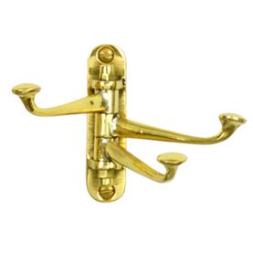Brass Swivelling Hook (3 Arms)