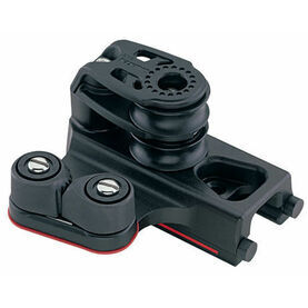 Harken 22 mm End Control Double Sheave, Cam Cleat, Set of 2