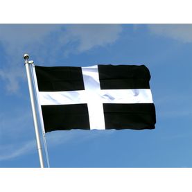 Meridian Zero Cornwall Flag - 30 x 45cm