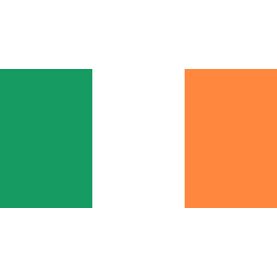 Meridian Zero Ireland Courtesy Flag - 30 x 45cm