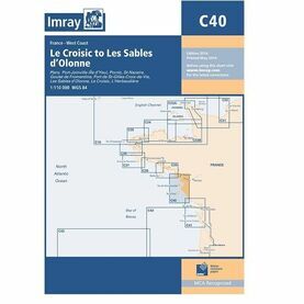 Imray C40 Le Croisic to Les Sables d'Olonne