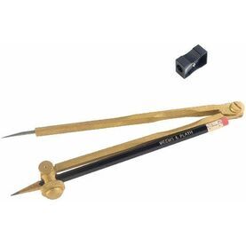 Weems & Plath Professional Brass Pencil Compass