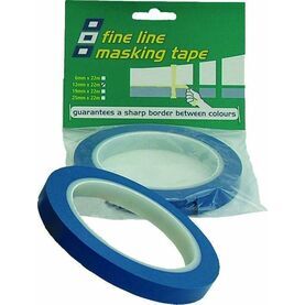 PSP Tapes Fineline Masking: 6Mm X 33M