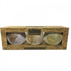 Nauticalia Exploration Globe Set