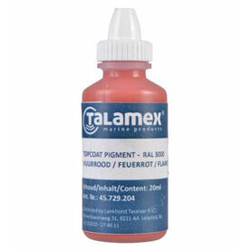 Talamex Topcoat Pigment - Flame Red (20ml)