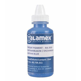 Talamex Topcoat Pigment - Gentian Blue (20ml)