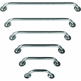 Talamex Stainless Steel Hand Rails With Bases (22 x 800mm)