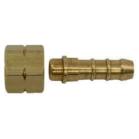 Talamex Straight Joint Brass Bi x 8mm Hose Connection